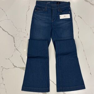 AG Adriano Goldschmied Dark Blue Flare Jeans